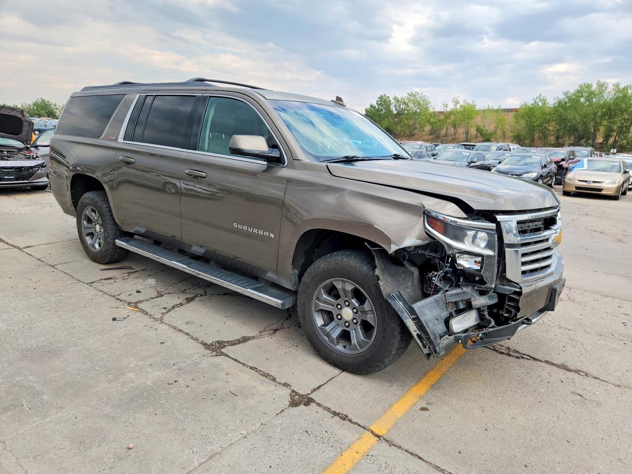 2015 Chevrolet Suburban K1500 Lt Gold vin: 1GNSKJKC1FR618181