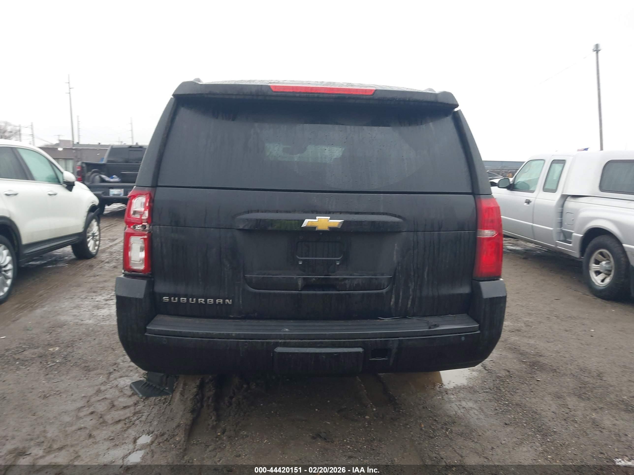 2015 Chevrolet Suburban 1500 Lt Black vin: 1GNSKJKC1FR709211