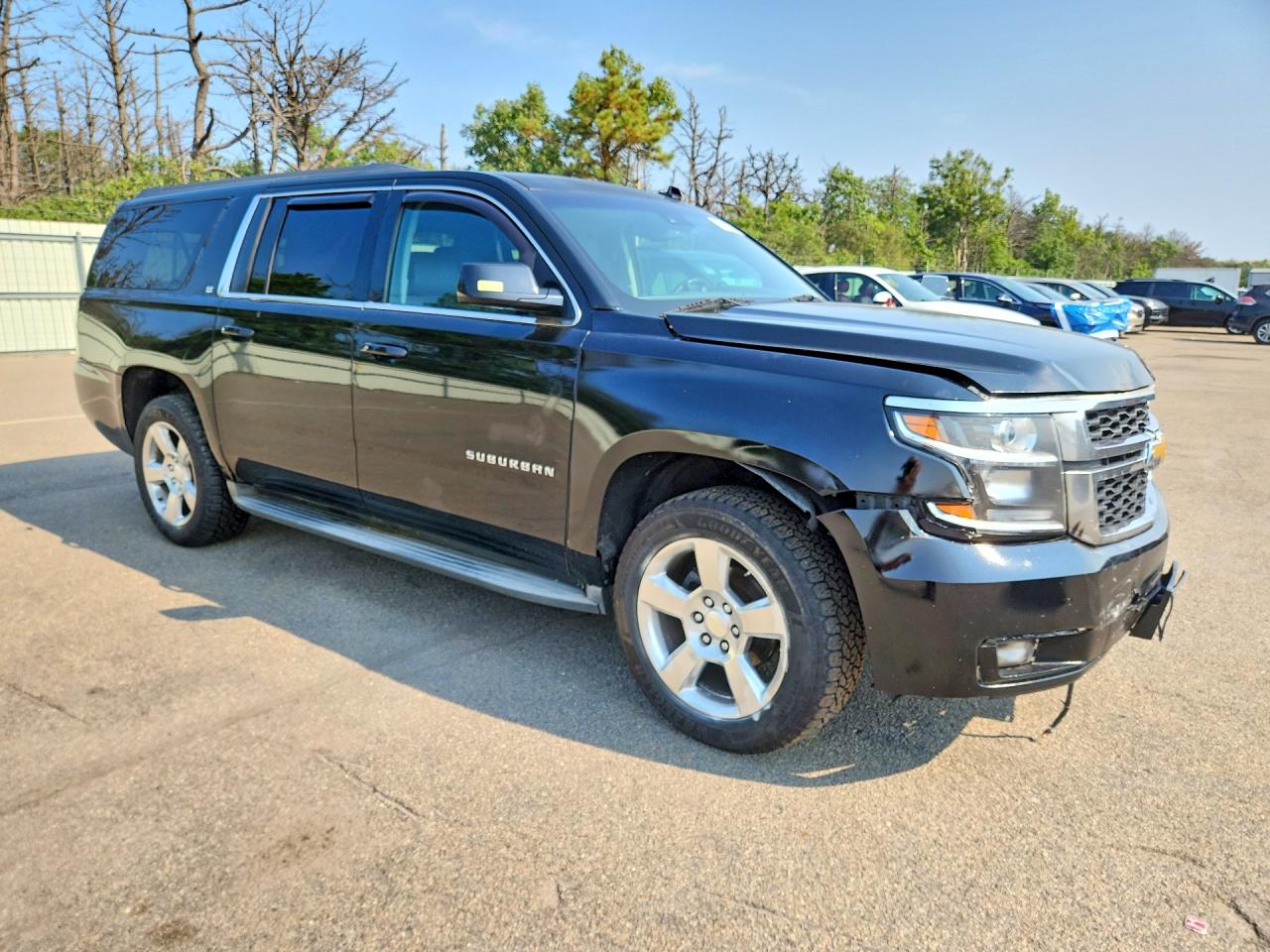 2015 Chevrolet Suburban K1500 Lt Черный vin: 1GNSKJKC2FR187334