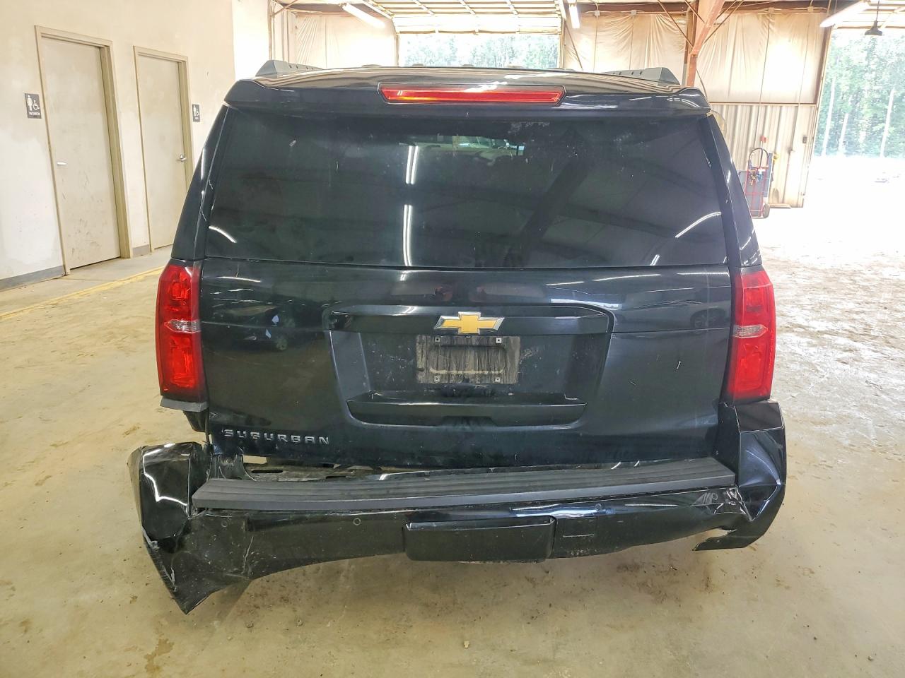 2015 Chevrolet Suburban K1500 Lt Black vin: 1GNSKJKC2FR727863