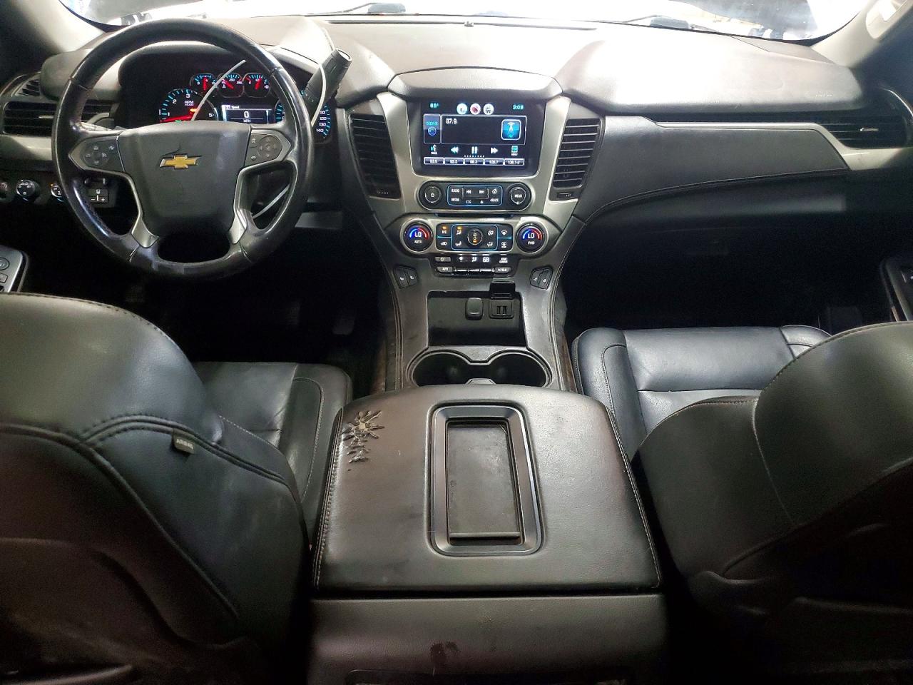 2015 Chevrolet Suburban K1500 Lt Black vin: 1GNSKJKC2FR727863