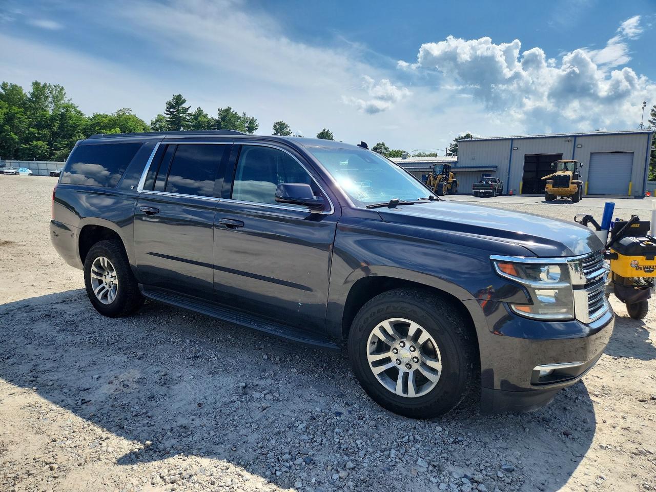 2015 Chevrolet Suburban K1500 Lt Black vin: 1GNSKJKC3FR160207