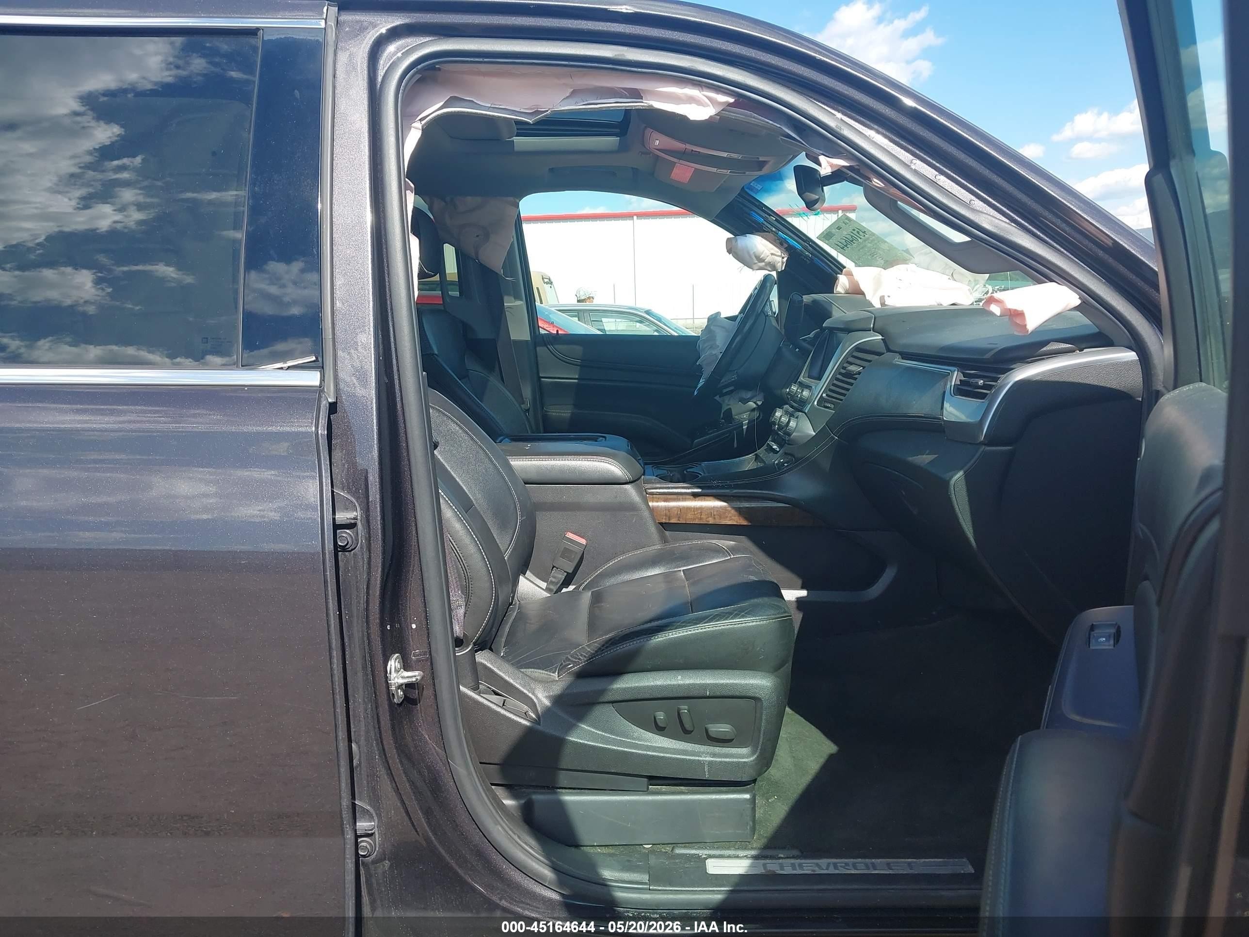 2015 Chevrolet Suburban 1500 Lt Black vin: 1GNSKJKC3FR537845