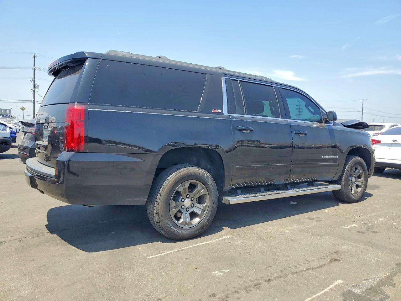 2015 Chevrolet Suburban K1500 Lt Black vin: 1GNSKJKC3FR583188