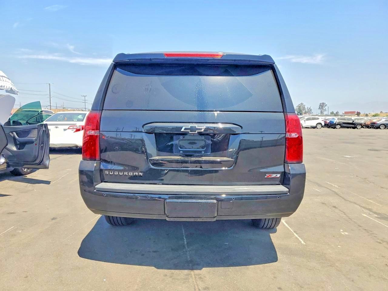 2015 Chevrolet Suburban K1500 Lt Black vin: 1GNSKJKC3FR583188