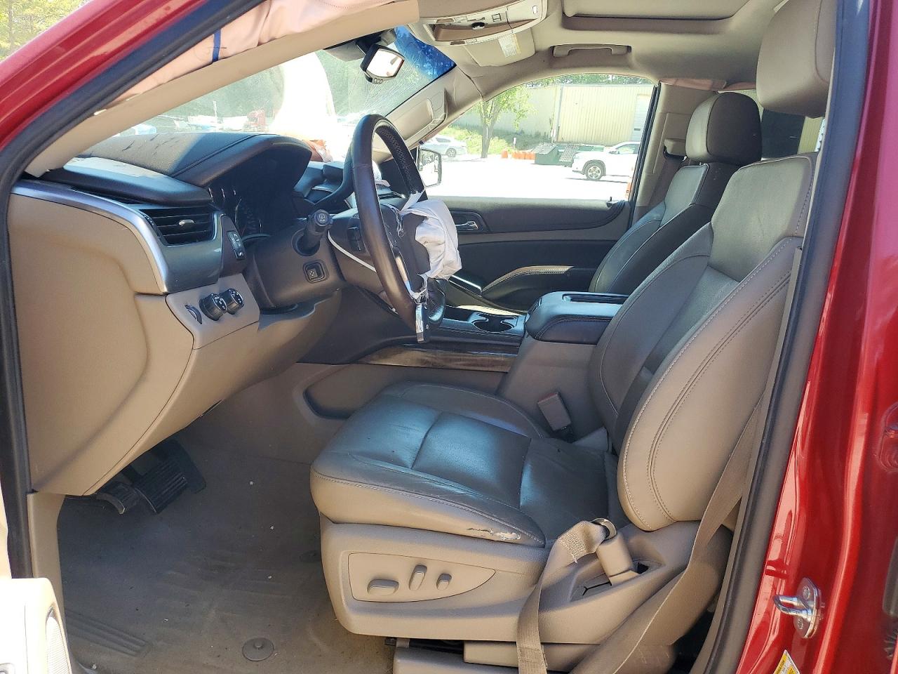 2015 Chevrolet Suburban K1500 Lt Red vin: 1GNSKJKC3FR670749