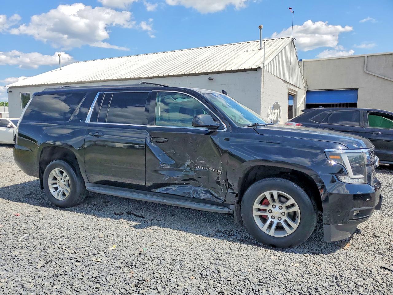 2015 Chevrolet Suburban K1500 Lt Black vin: 1GNSKJKC3FR724650