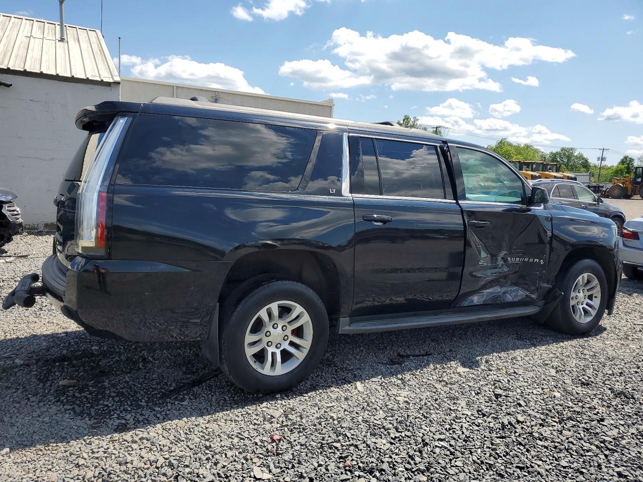 2015 Chevrolet Suburban K1500 Lt Black vin: 1GNSKJKC3FR724650