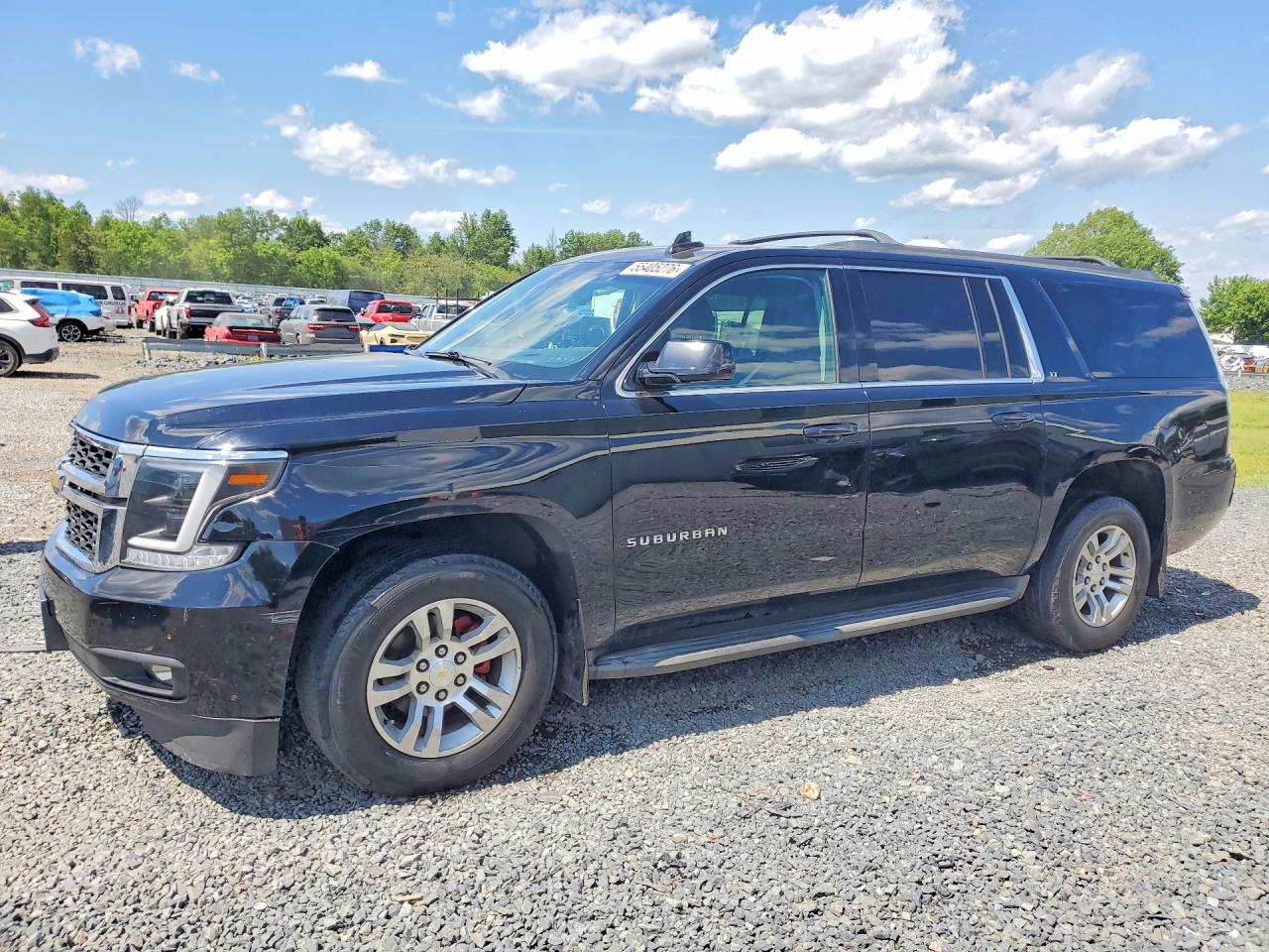 2015 Chevrolet Suburban K1500 Lt Черный vin: 1GNSKJKC3FR724650
