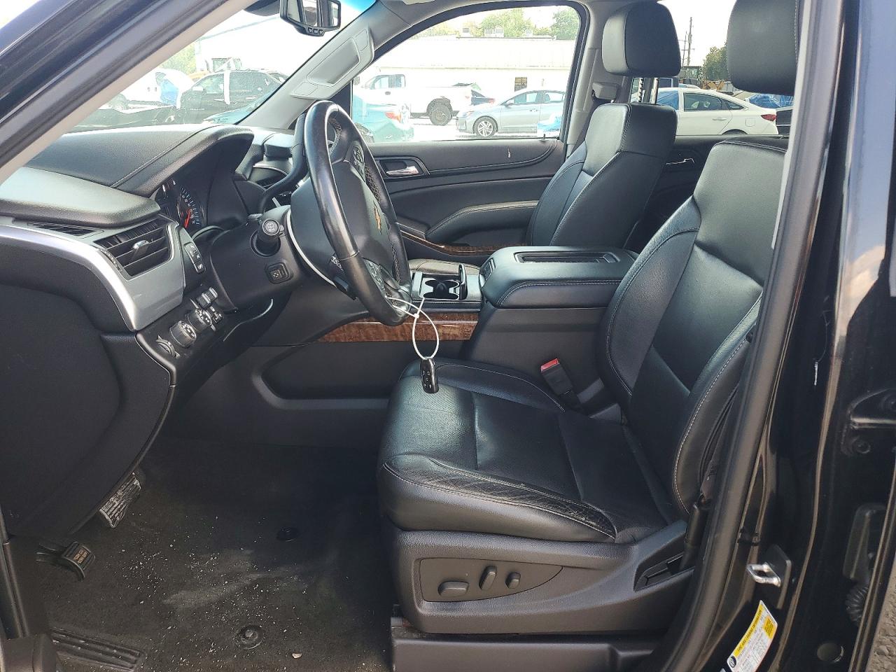2016 Chevrolet Suburban K1500 Ltz Black vin: 1GNSKJKC3GR232105