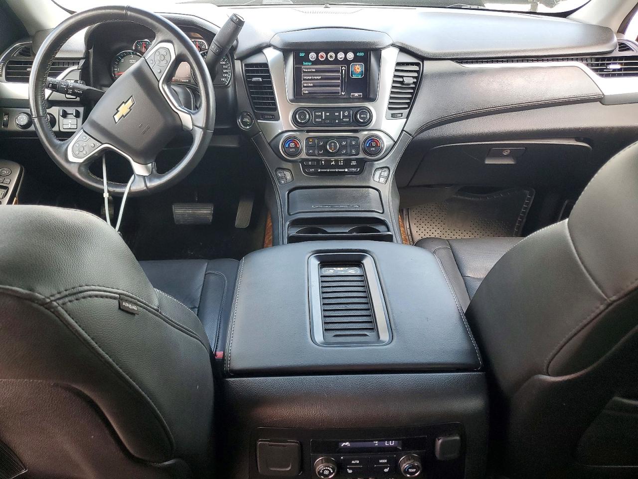 2016 Chevrolet Suburban K1500 Ltz Black vin: 1GNSKJKC3GR232105