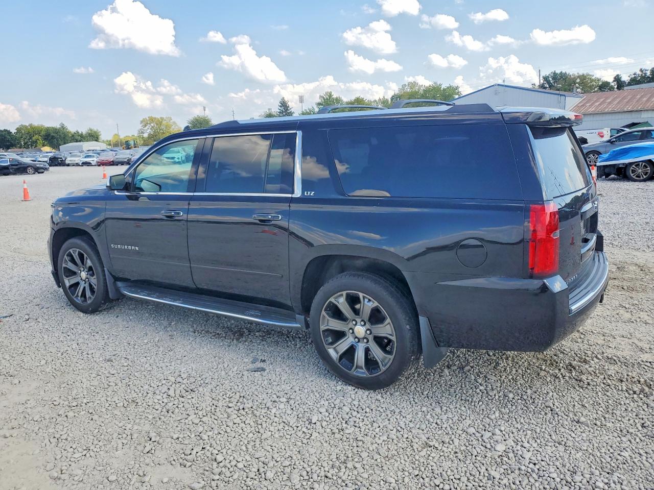 2016 Chevrolet Suburban K1500 Ltz Black vin: 1GNSKJKC3GR232105
