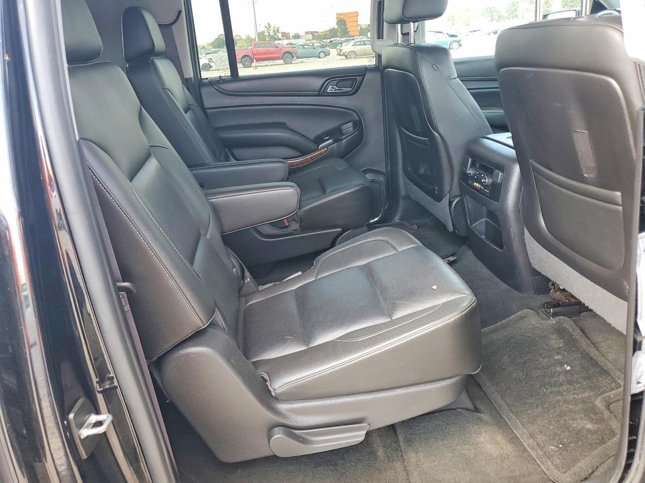 2016 Chevrolet Suburban K1500 Ltz Black vin: 1GNSKJKC3GR232105