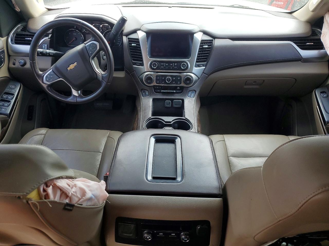 2015 Chevrolet Suburban K1500 Lt White vin: 1GNSKJKC4FR600192