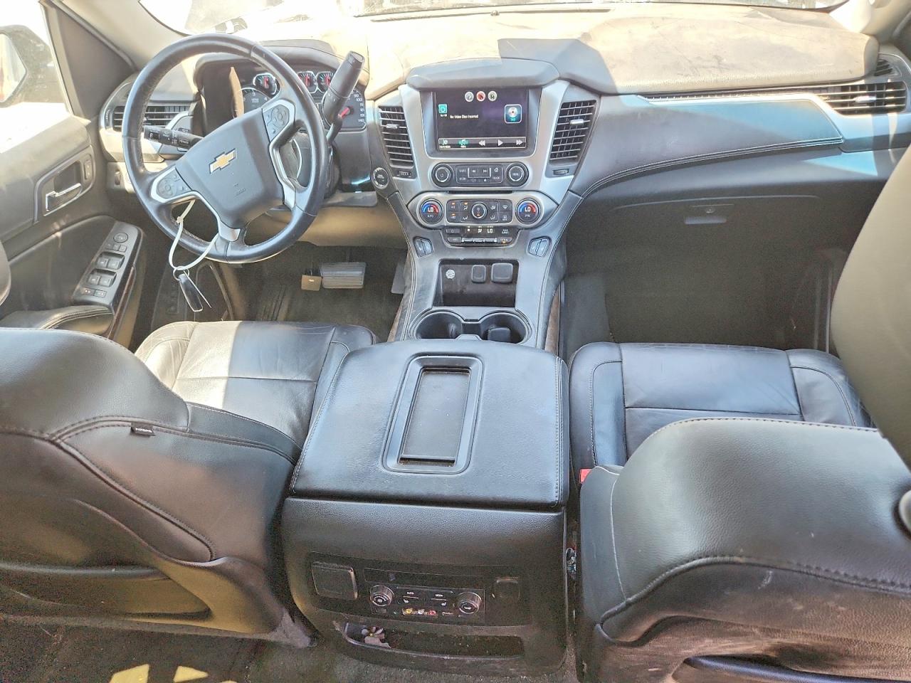2015 Chevrolet Suburban K1500 Lt Black vin: 1GNSKJKC6FR209853