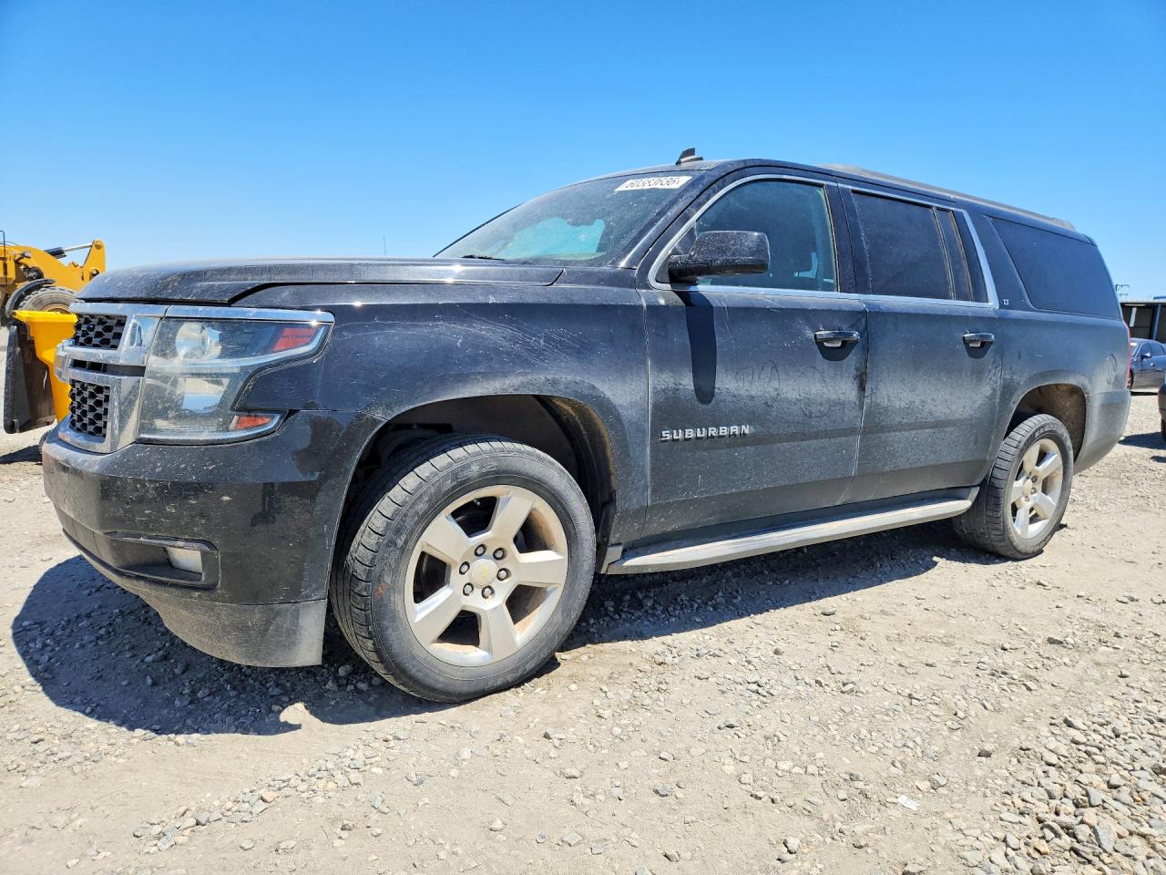 2015 Chevrolet Suburban K1500 Lt Black vin: 1GNSKJKC6FR209853