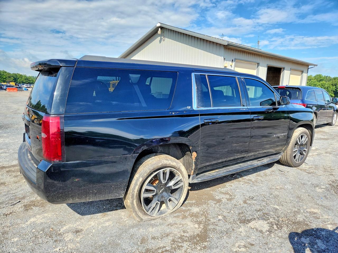 2015 Chevrolet Suburban K1500 Lt Black vin: 1GNSKJKC6FR272399