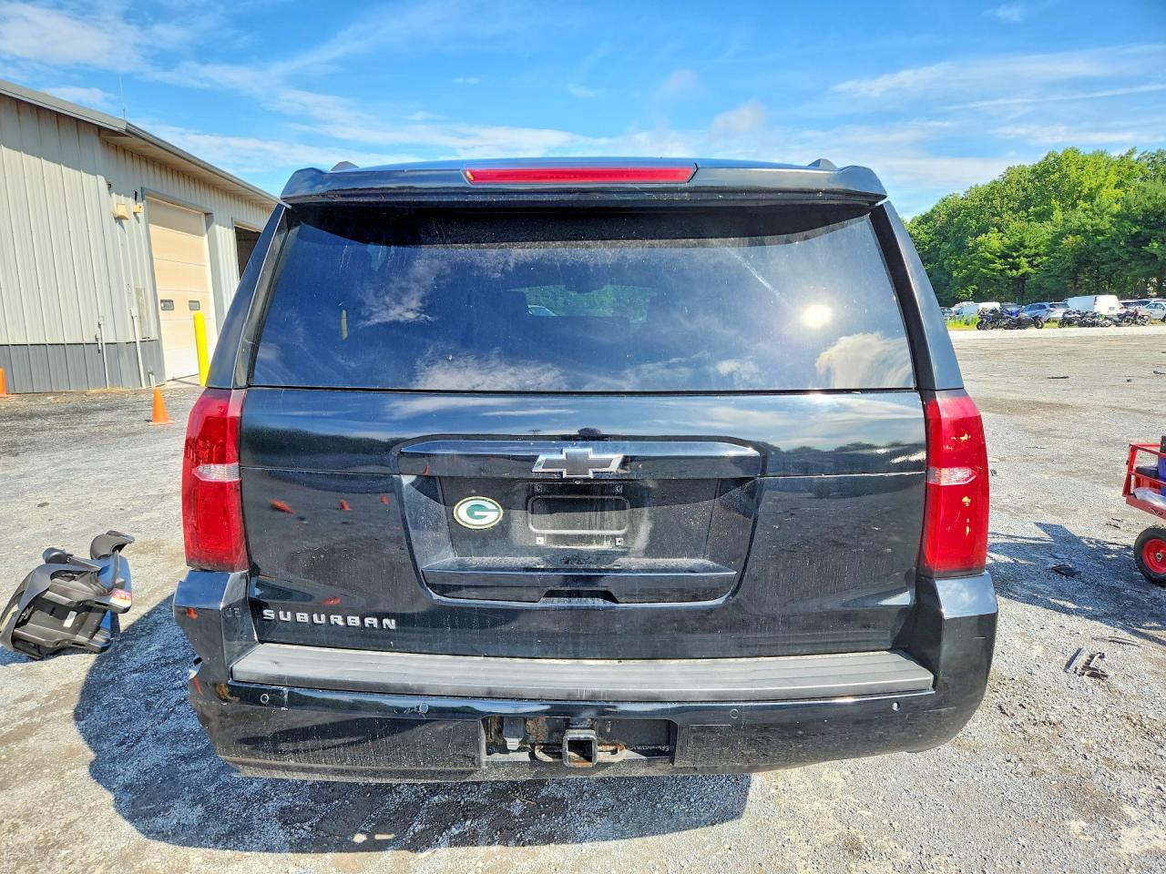 2015 Chevrolet Suburban K1500 Lt Black vin: 1GNSKJKC6FR272399