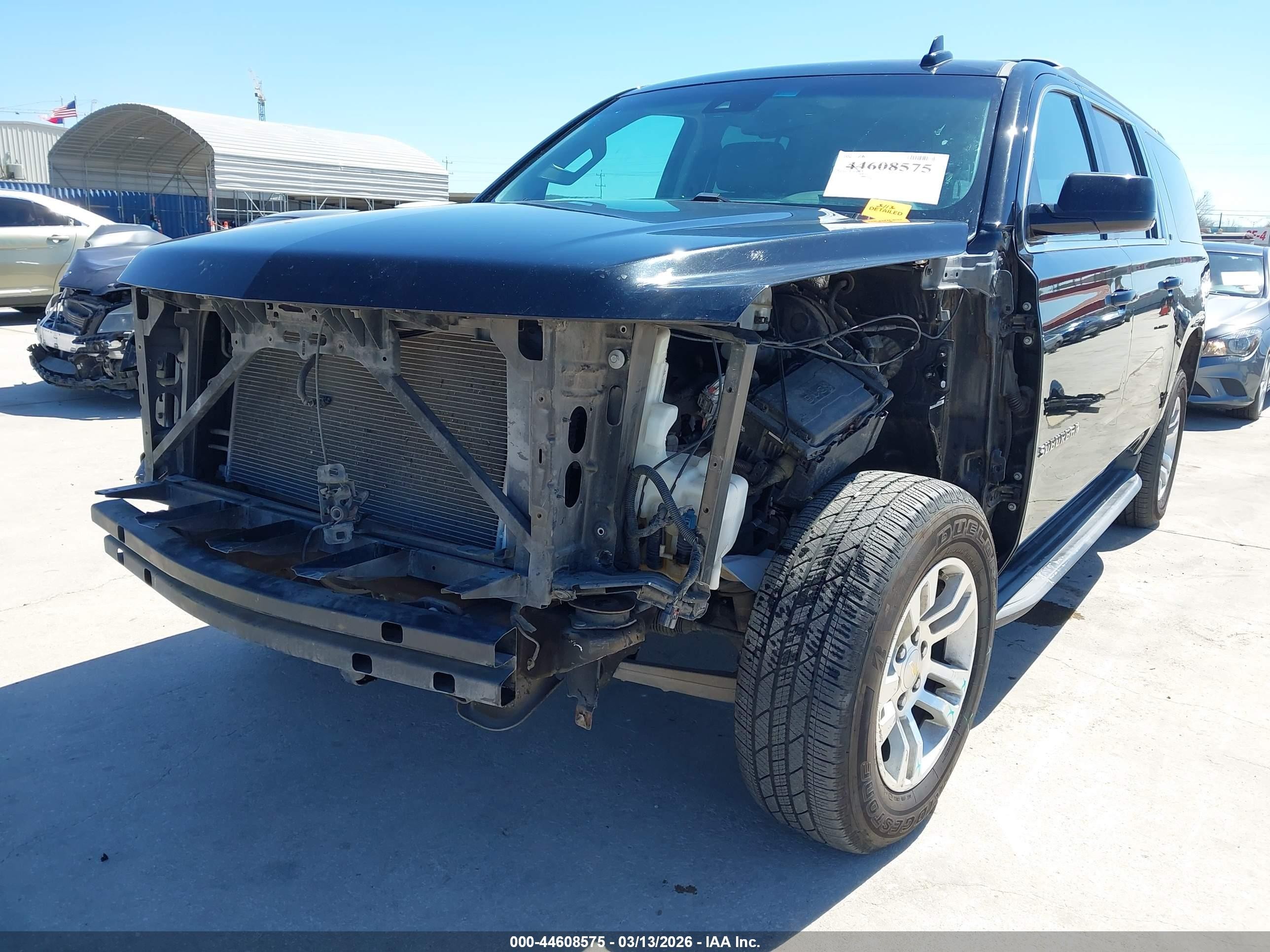 2015 Chevrolet Suburban 1500 Lt Black vin: 1GNSKJKC6FR504869