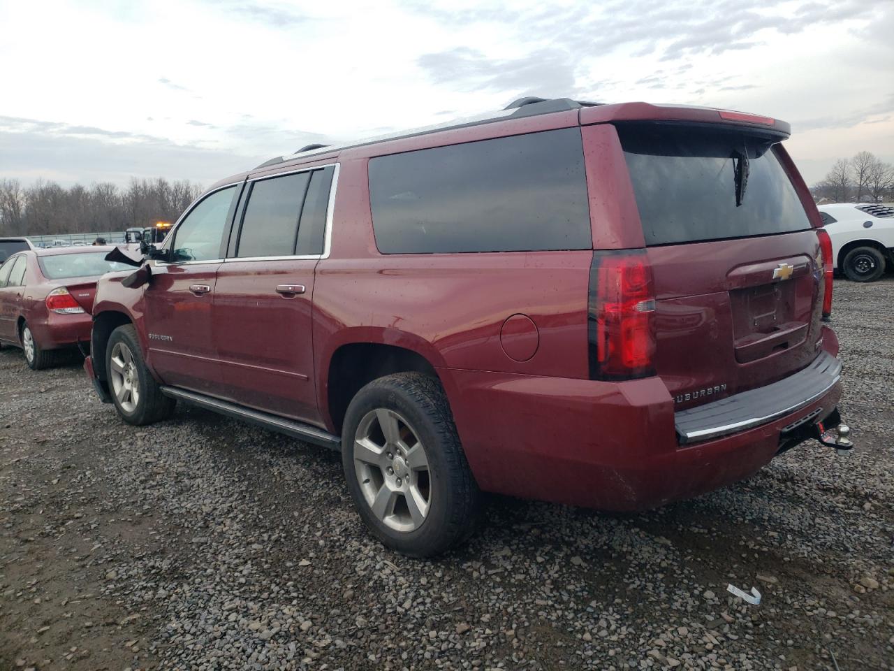 2020 Chevrolet Suburban K1500 Premier Maroon vin: 1GNSKJKC6LR145504