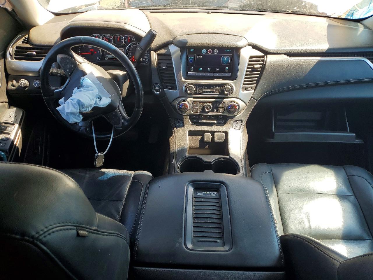 2015 Chevrolet Suburban K1500 Lt White vin: 1GNSKJKC7FR512124