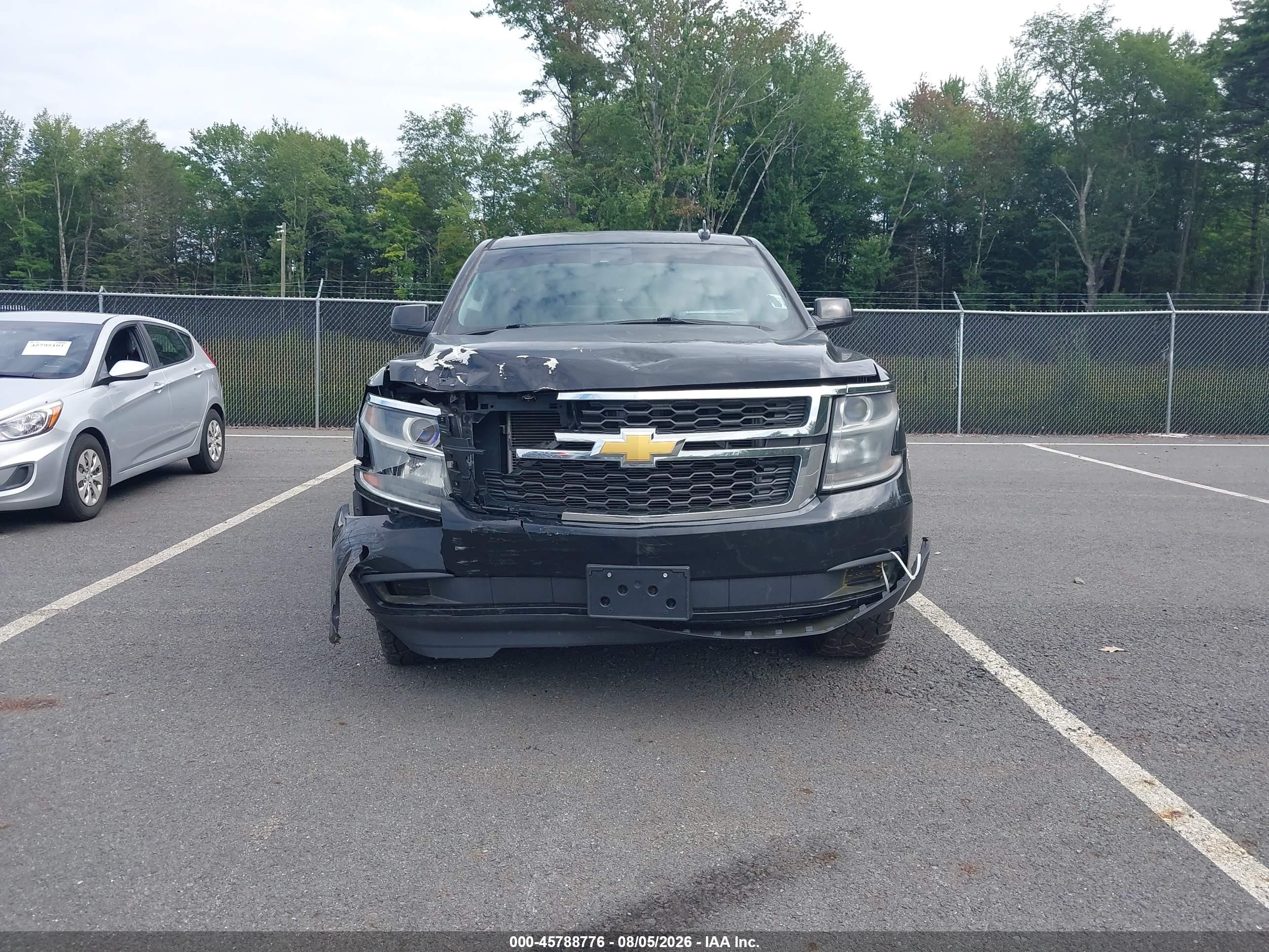 2015 Chevrolet Suburban 1500 Lt Black vin: 1GNSKJKC7FR513354