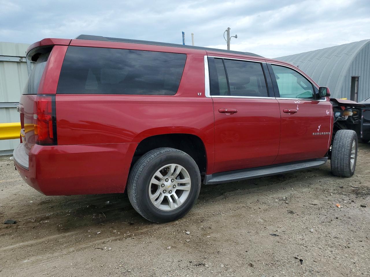 2015 Chevrolet Suburban K1500 Lt Burgundy vin: 1GNSKJKC7FR534673