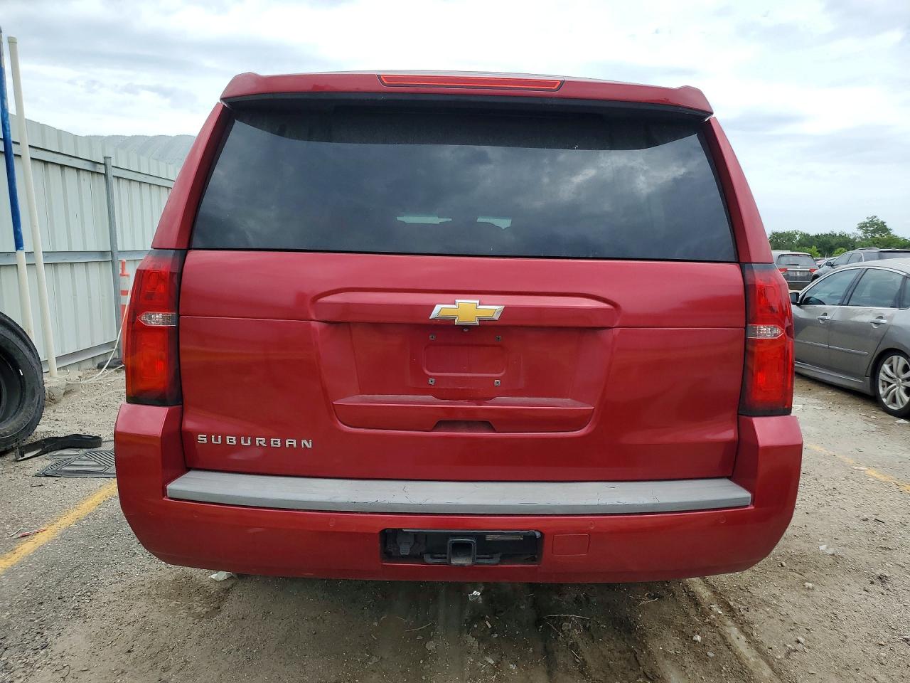 2015 Chevrolet Suburban K1500 Lt Burgundy vin: 1GNSKJKC7FR534673