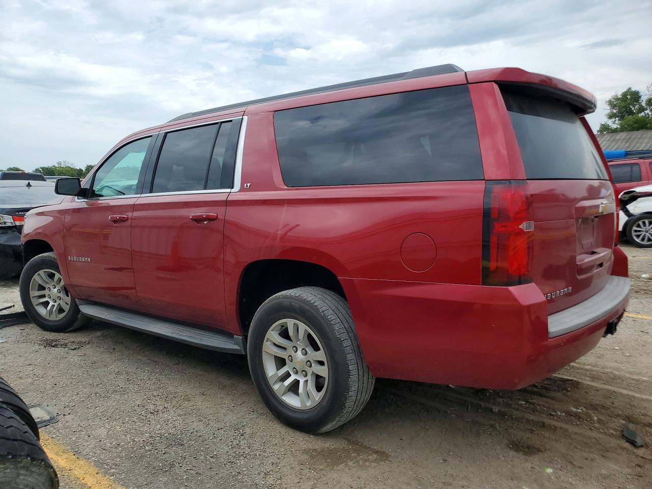 2015 Chevrolet Suburban K1500 Lt Burgundy vin: 1GNSKJKC7FR534673