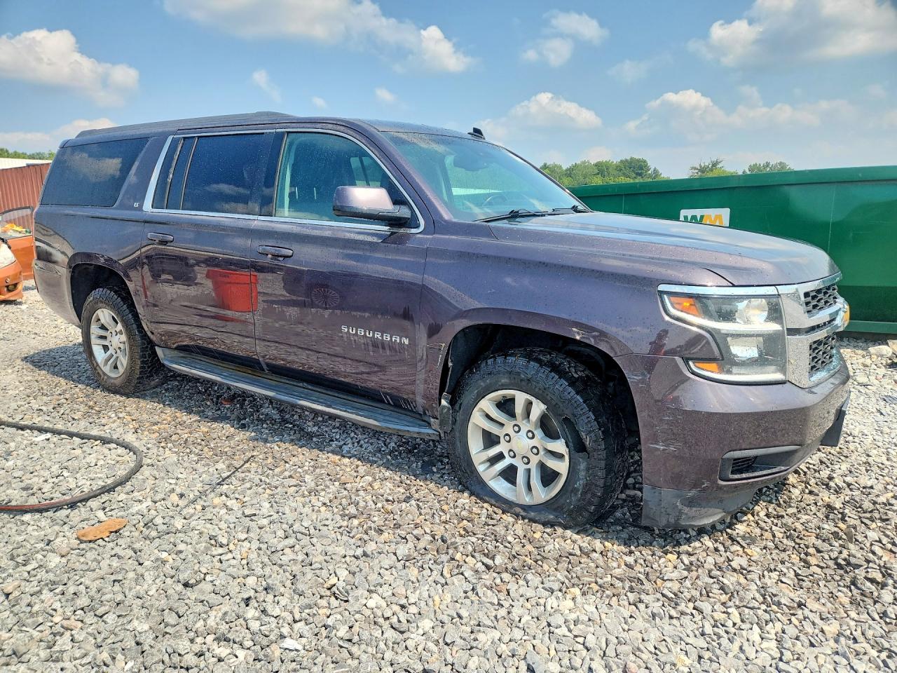 2015 Chevrolet Suburban K1500 Lt Charcoal vin: 1GNSKJKC8FR149526