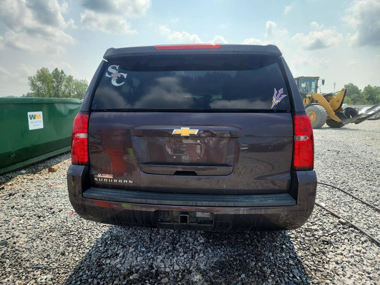 2015 Chevrolet Suburban K1500 Lt Charcoal vin: 1GNSKJKC8FR149526