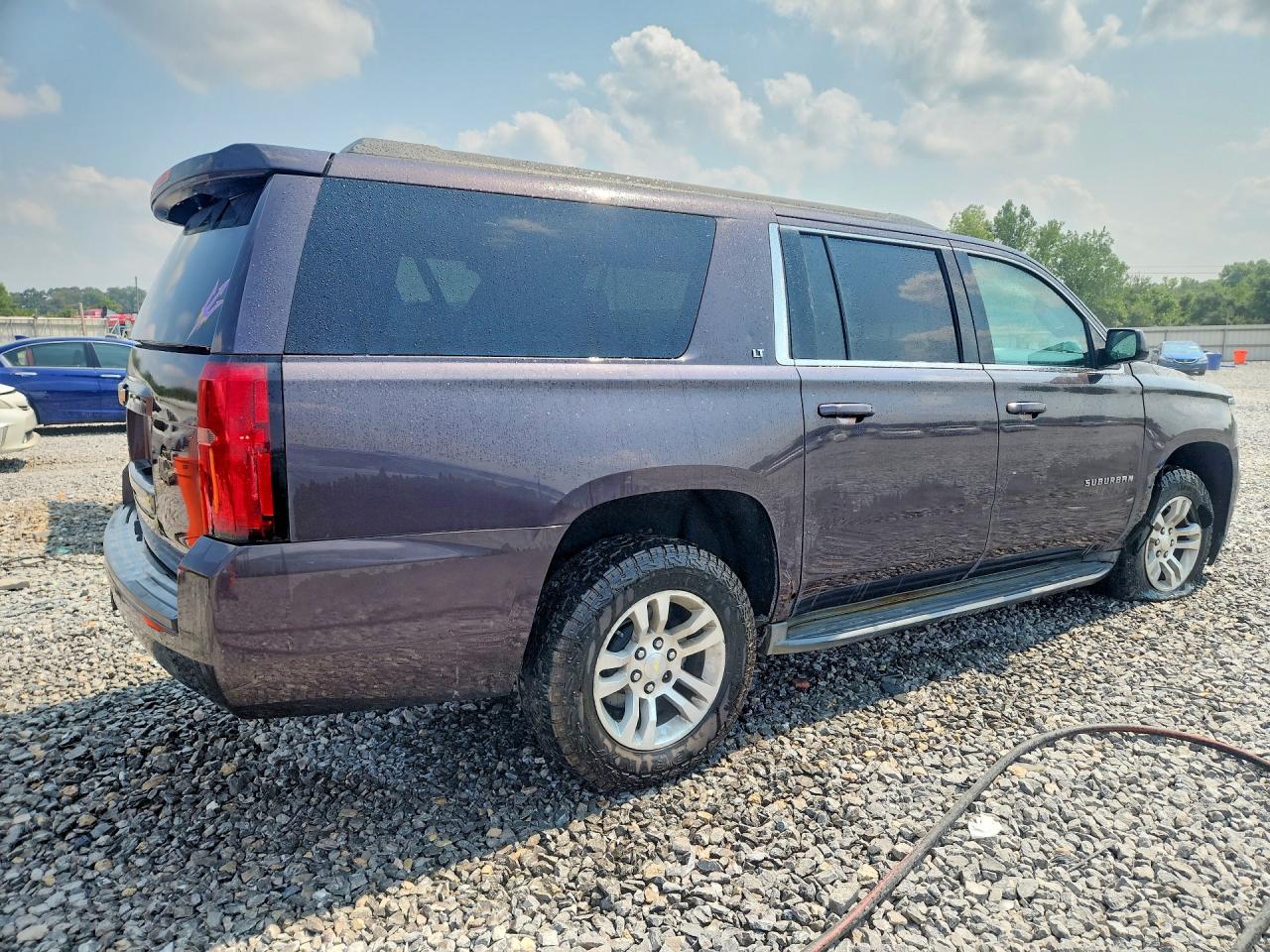 2015 Chevrolet Suburban K1500 Lt Charcoal vin: 1GNSKJKC8FR149526