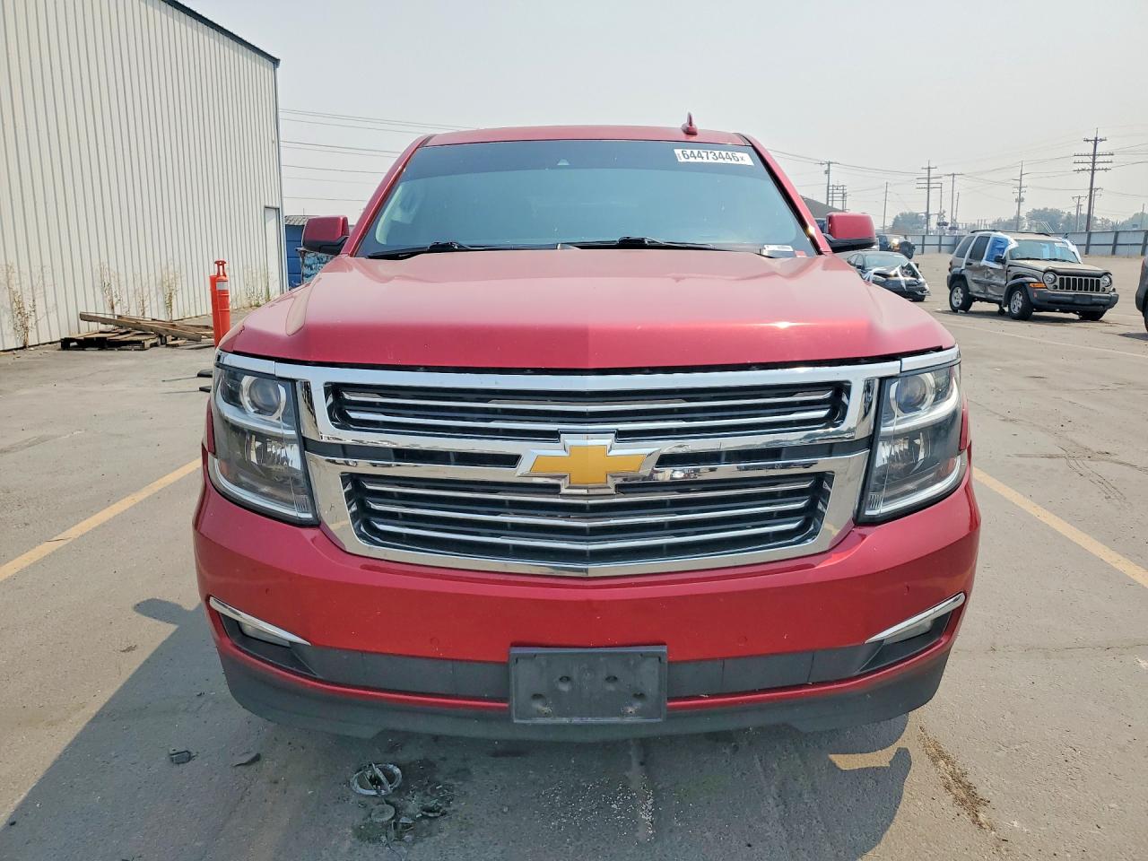 2015 Chevrolet Suburban K1500 Lt Red vin: 1GNSKJKC8FR537758