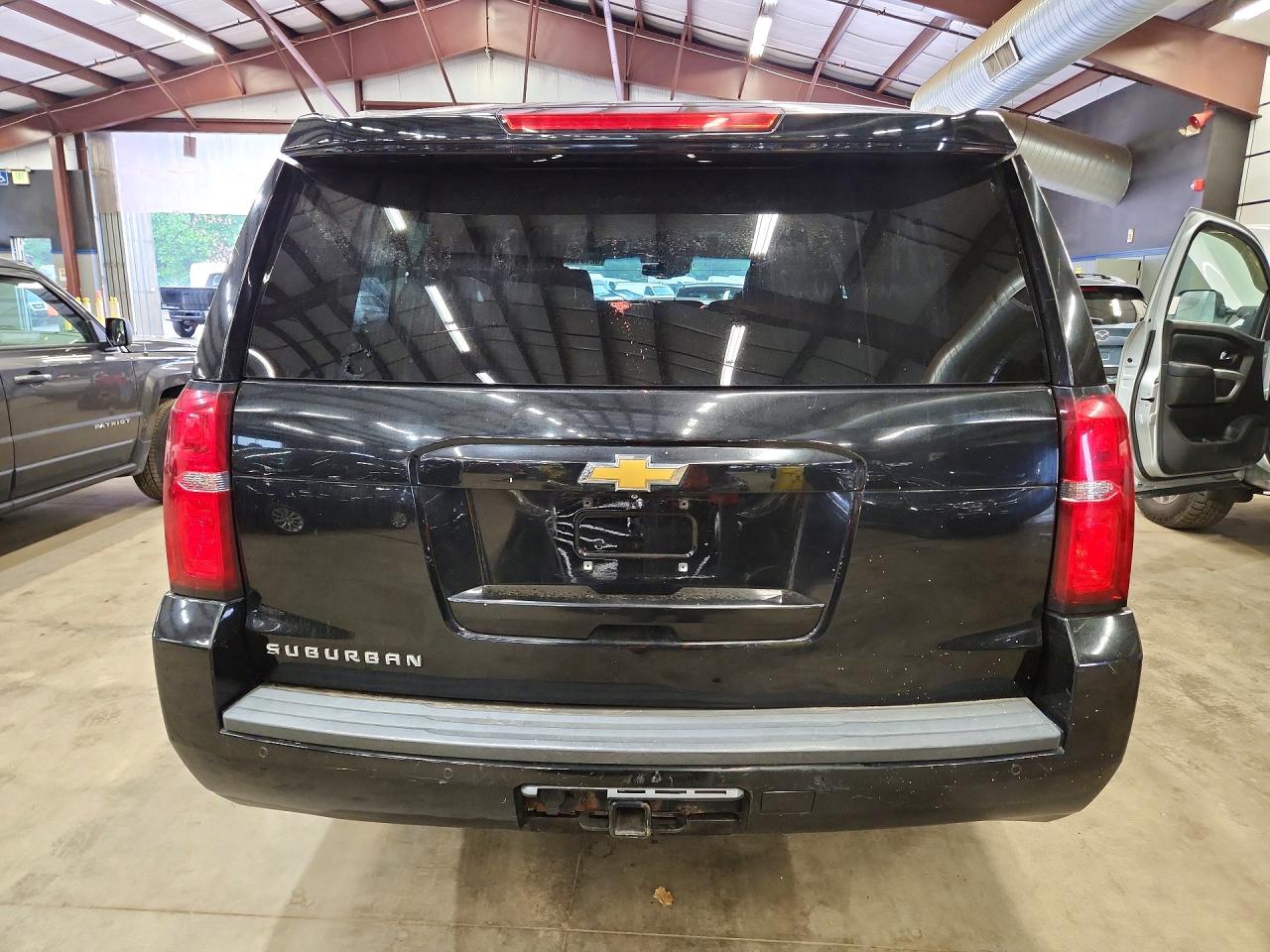 2015 Chevrolet Suburban K1500 Lt Black vin: 1GNSKJKC8FR547643