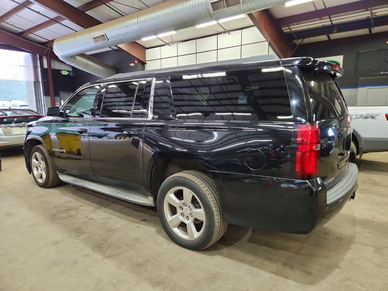2015 Chevrolet Suburban K1500 Lt Black vin: 1GNSKJKC8FR547643