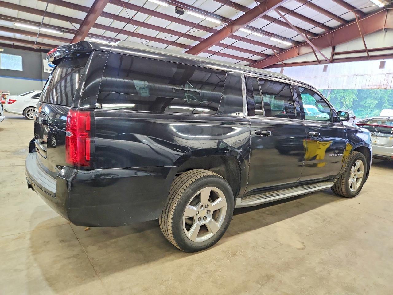 2015 Chevrolet Suburban K1500 Lt Black vin: 1GNSKJKC8FR547643