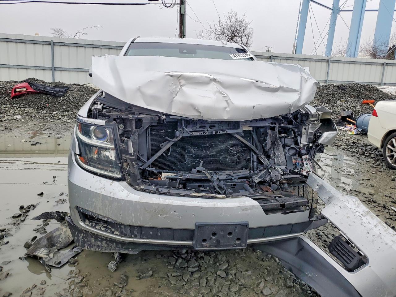 2015 Chevrolet Suburban K1500 Lt Silver vin: 1GNSKJKC8FR643210