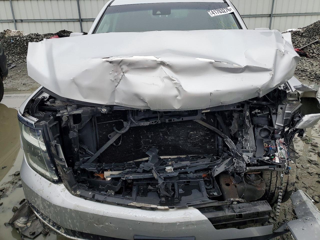 2015 Chevrolet Suburban K1500 Lt Silver vin: 1GNSKJKC8FR643210