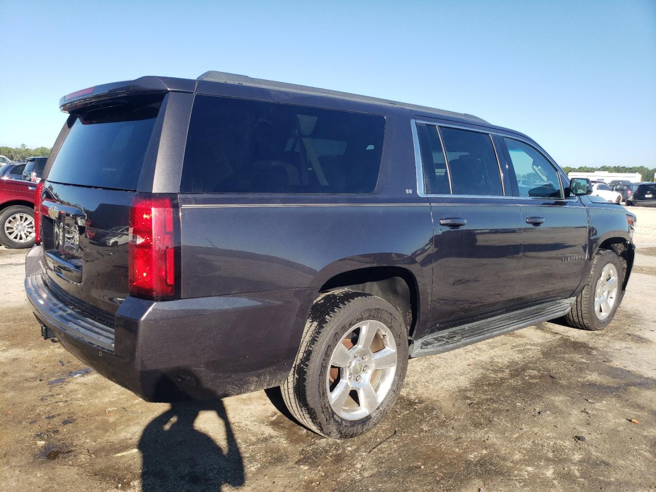 2015 Chevrolet Suburban K1500 Lt Charcoal vin: 1GNSKJKC8FR679625