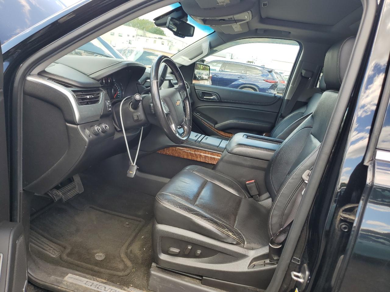 2016 Chevrolet Suburban K1500 Ltz Black vin: 1GNSKJKC8GR251605