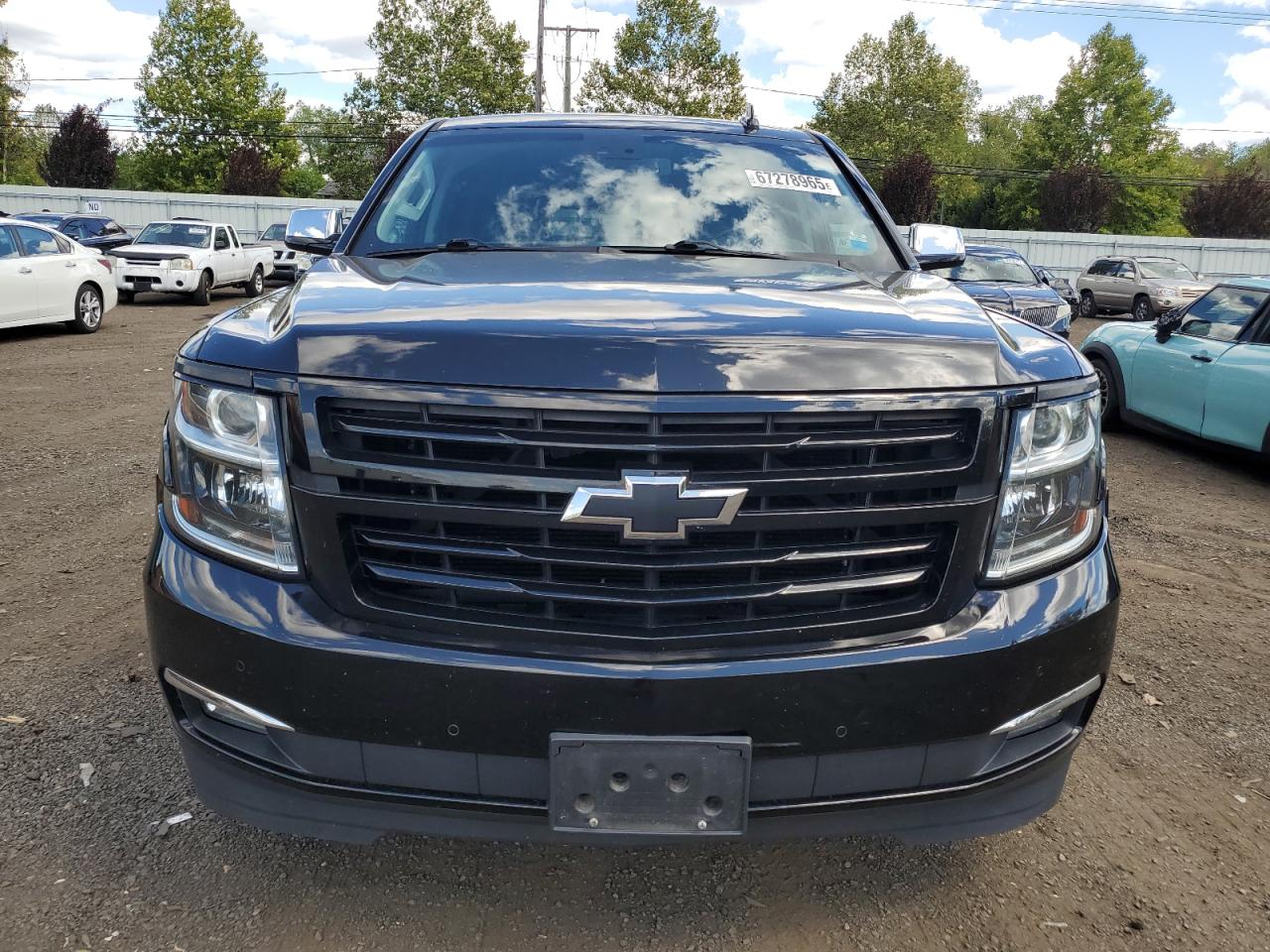 2016 Chevrolet Suburban K1500 Ltz Black vin: 1GNSKJKC8GR251605