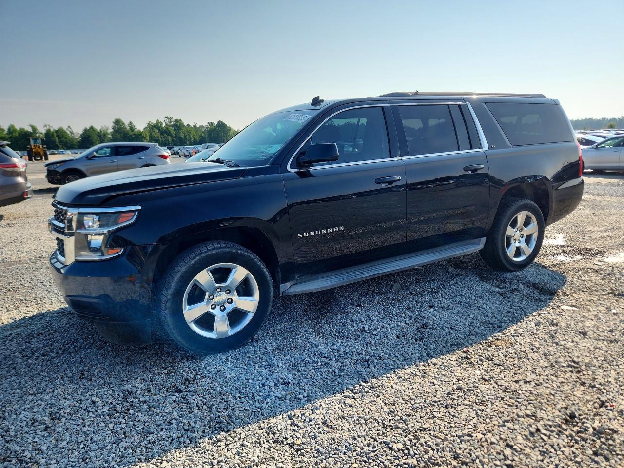 2015 Chevrolet Suburban K1500 Lt Black vin: 1GNSKJKC9FR160292