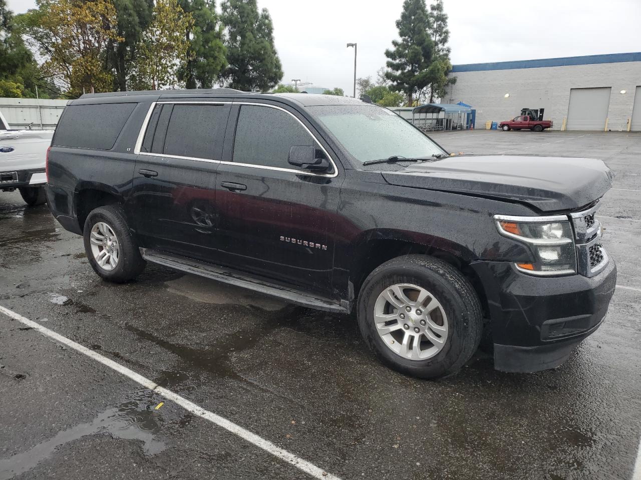 2015 Chevrolet Suburban K1500 Lt Black vin: 1GNSKJKC9FR282473