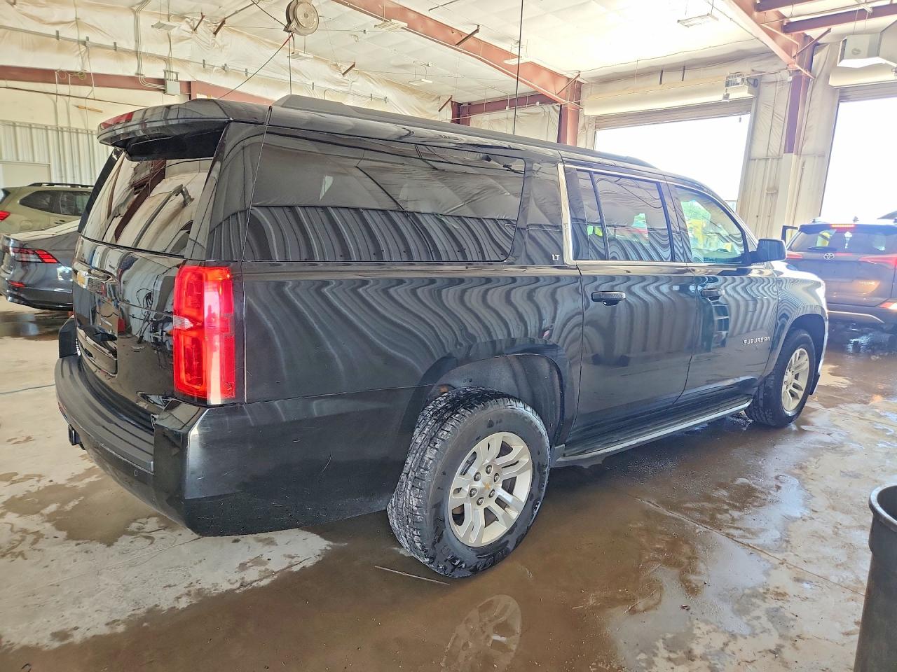 2015 Chevrolet Suburban K1500 Lt Black vin: 1GNSKJKC9FR536909