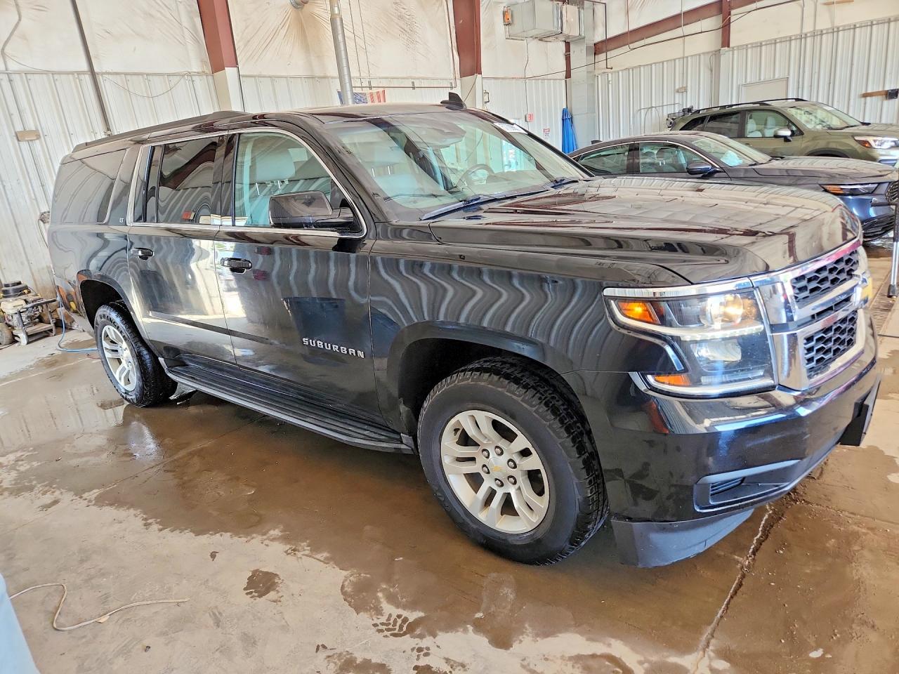 2015 Chevrolet Suburban K1500 Lt Black vin: 1GNSKJKC9FR536909