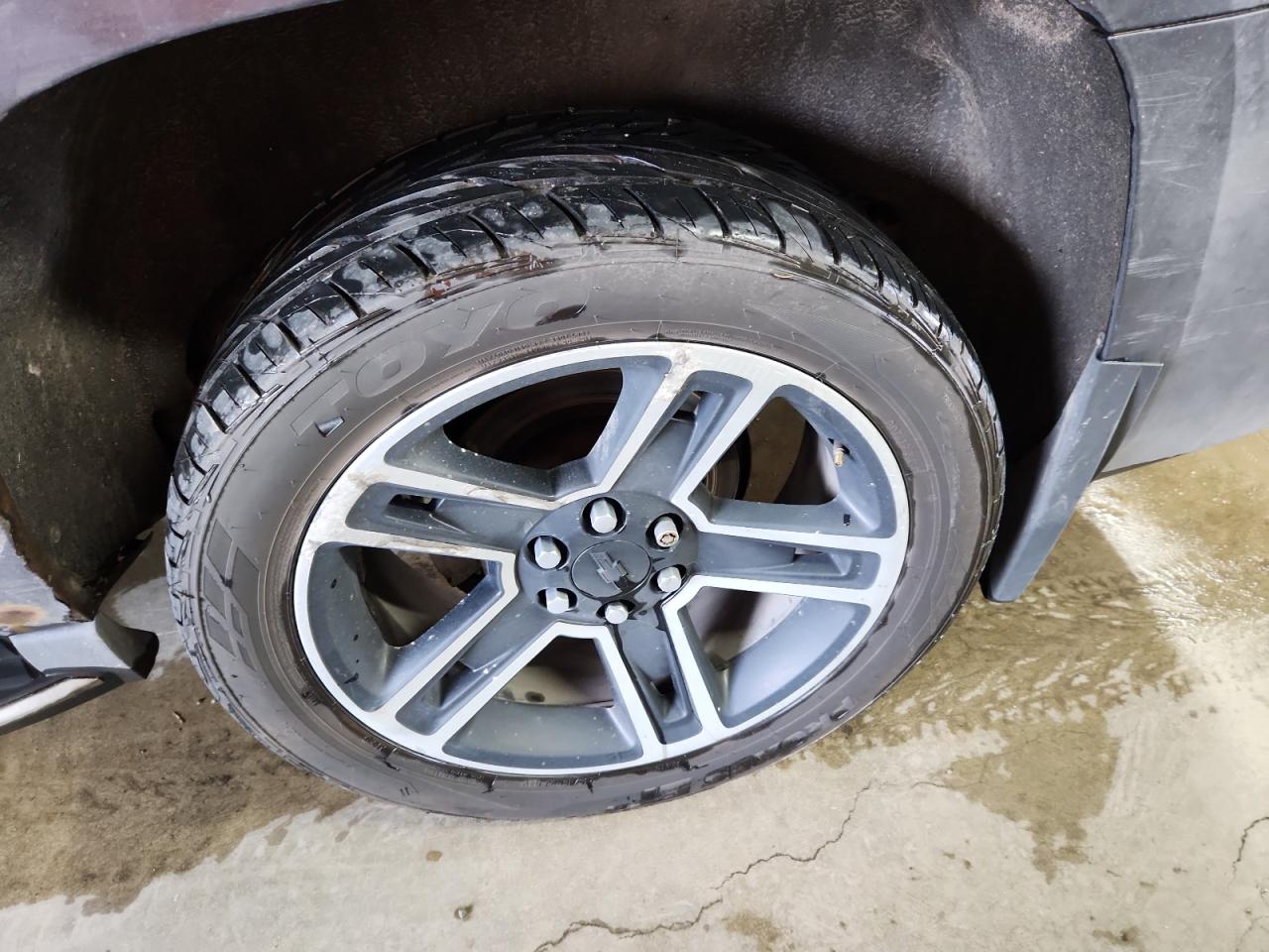 2017 Chevrolet Suburban K1500 Premier Gray vin: 1GNSKJKC9HR159663 Damage: Left Rear Wheel, Curb Rash, 5 To 6 Inches