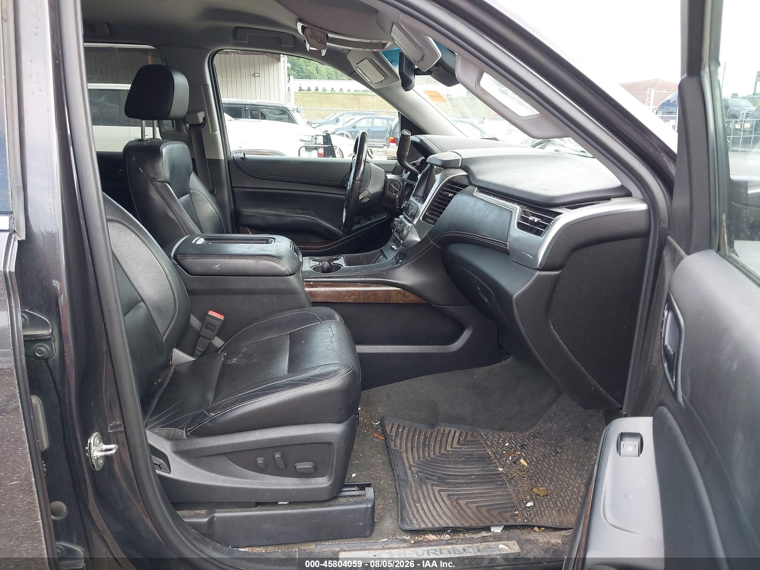 2015 Chevrolet Suburban Lt Gray vin: 1GNSKJKCXFR194712