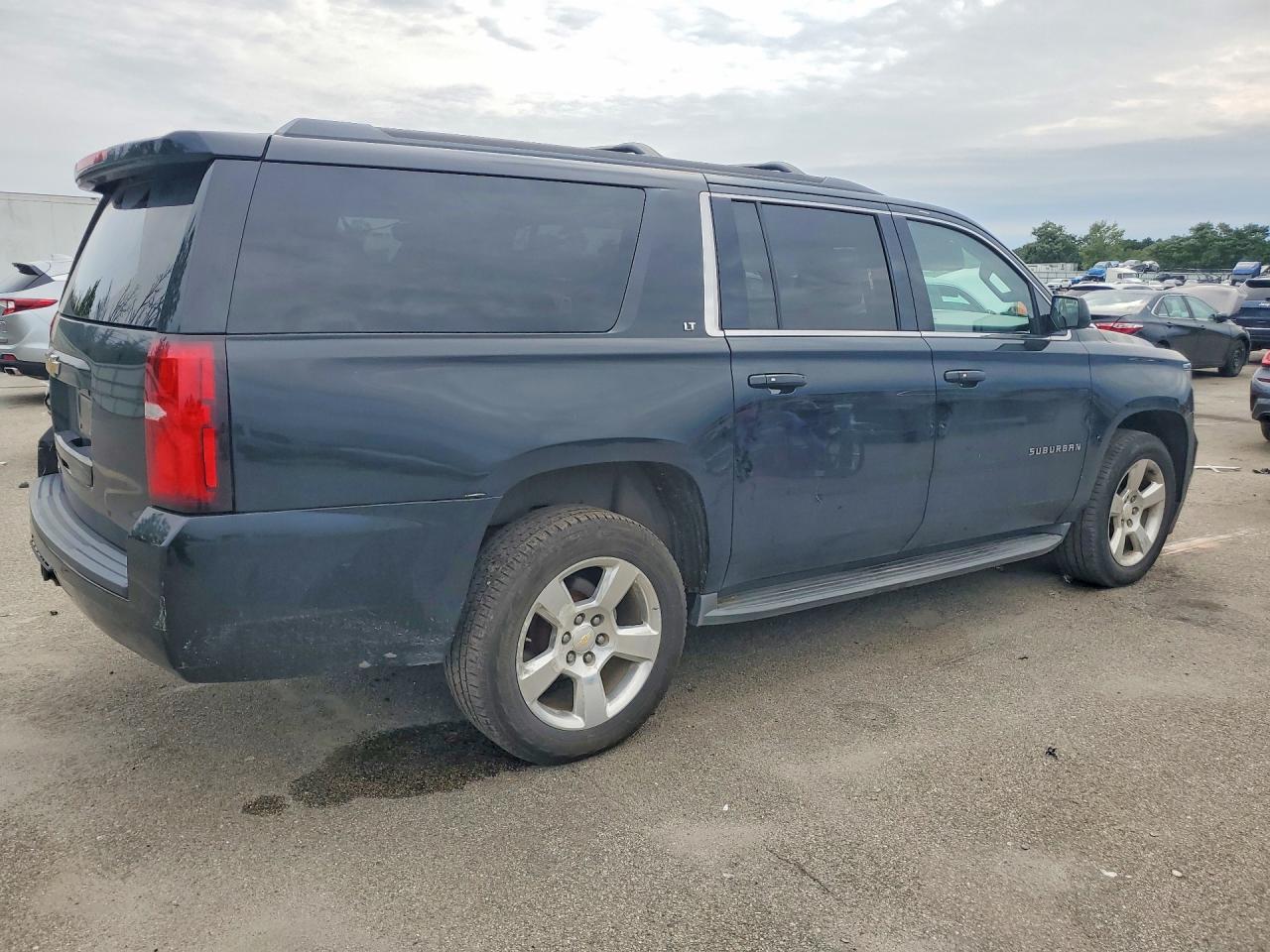 2015 Chevrolet Suburban K1500 Lt Black vin: 1GNSKJKCXFR685099