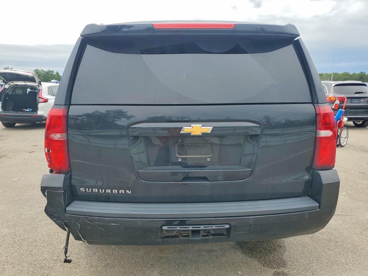 2015 Chevrolet Suburban K1500 Lt Black vin: 1GNSKJKCXFR685099