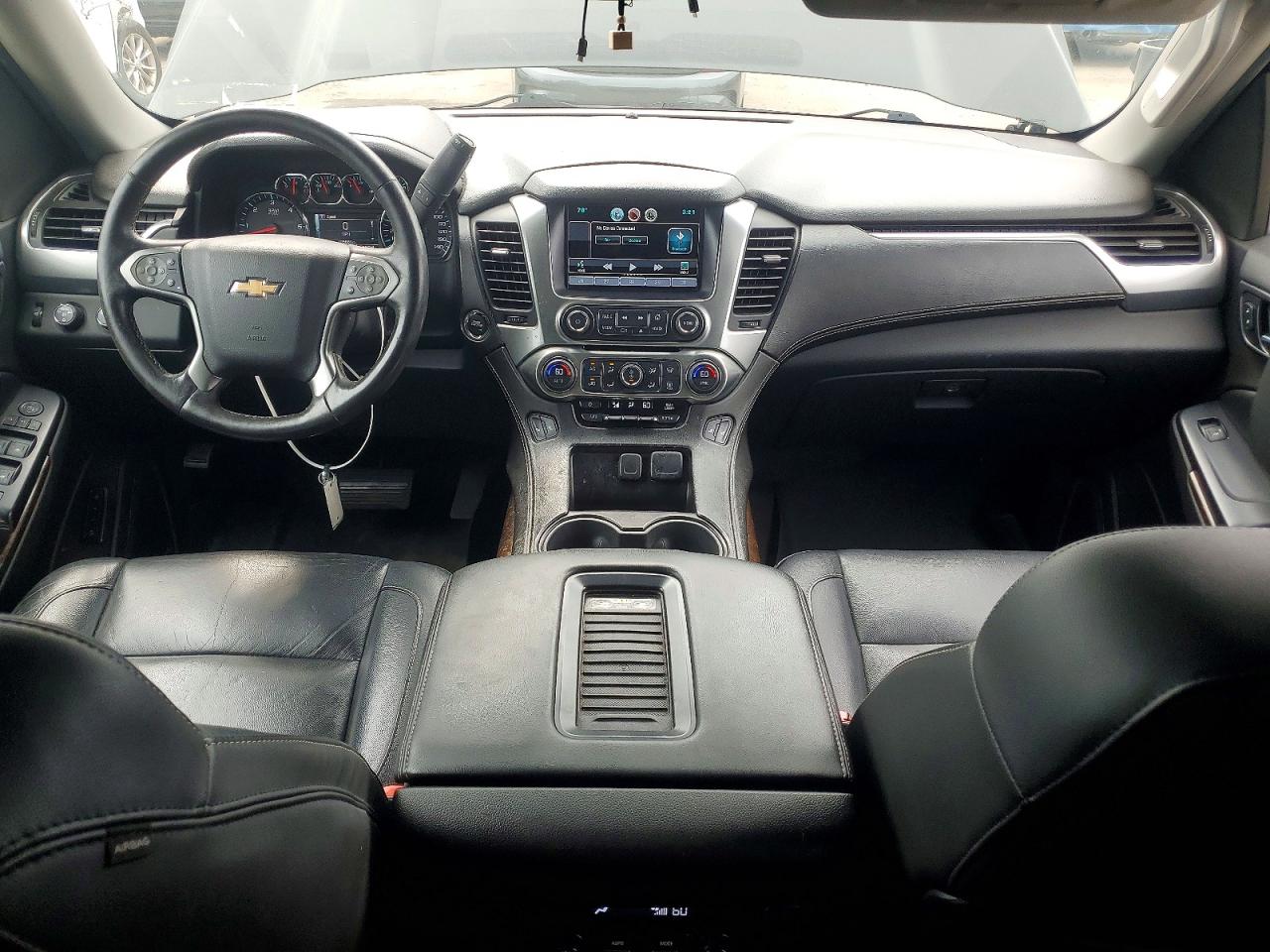 2015 Chevrolet Suburban K1500 Lt Black vin: 1GNSKJKCXFR685099